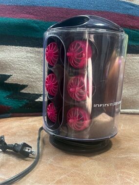 InfinitiPRO Hot Roller Set Spoolie Heated Curlers